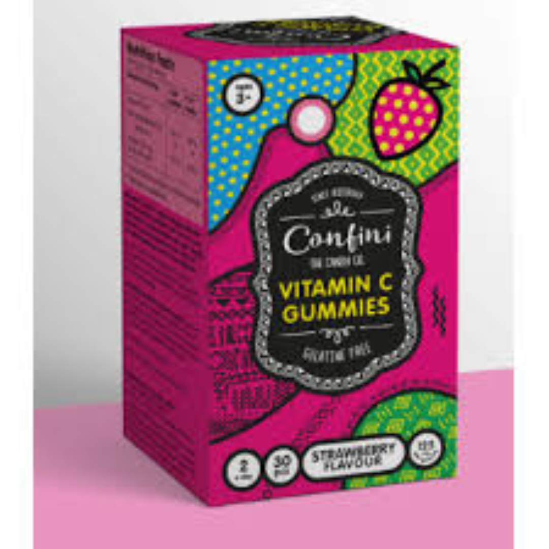 CONFINI VITAMIN C GUMMIES STRAWBERRY 